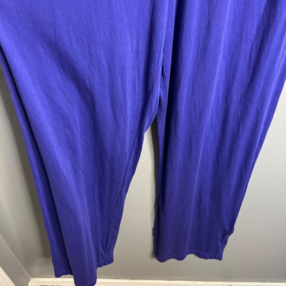 NWOT Michael Stars Purple Knit Jumpsuit Tie Cap Sleeve / Sleeveless Small - Picture 5 of 6